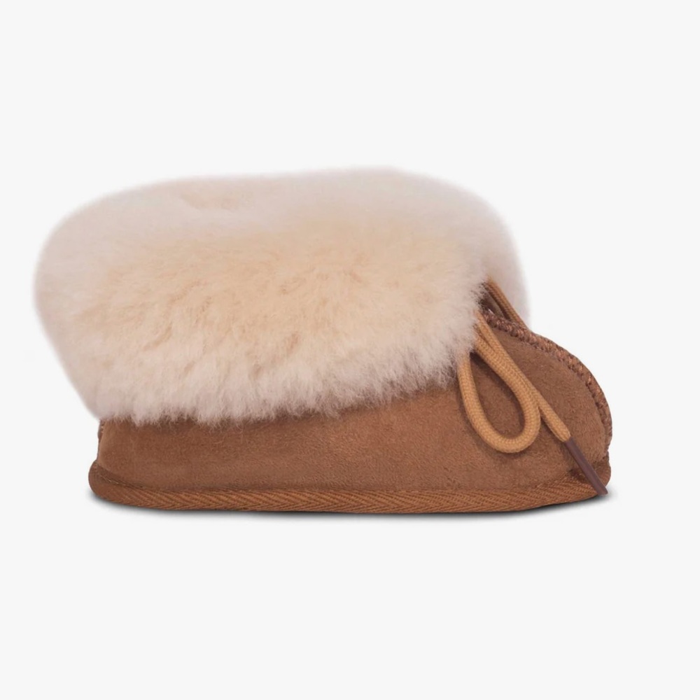 Cloud Nine Sheepskin Baby Booties Sz Med 4-5